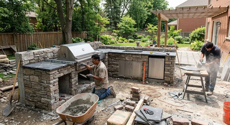 Outdoor Kitchen Remodeling in Santa Rosa, CA