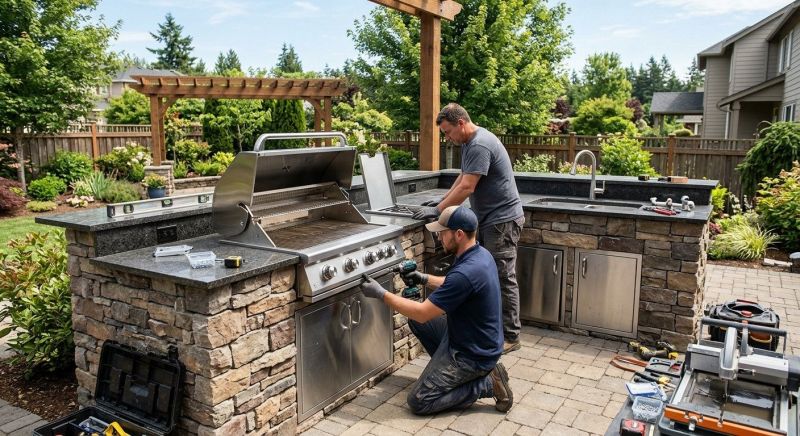 Outdoor Kitchen Renovation in Charleston, SC