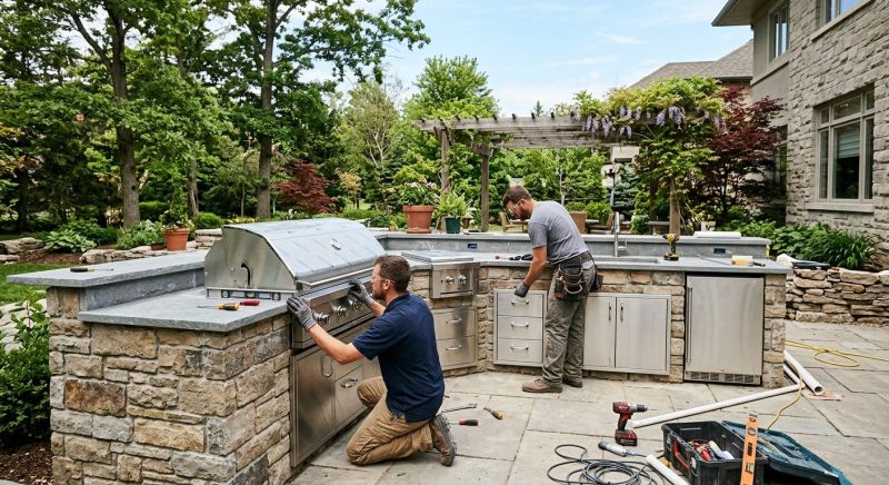 Outdoor Kitchen Renovation in Charleston, SC