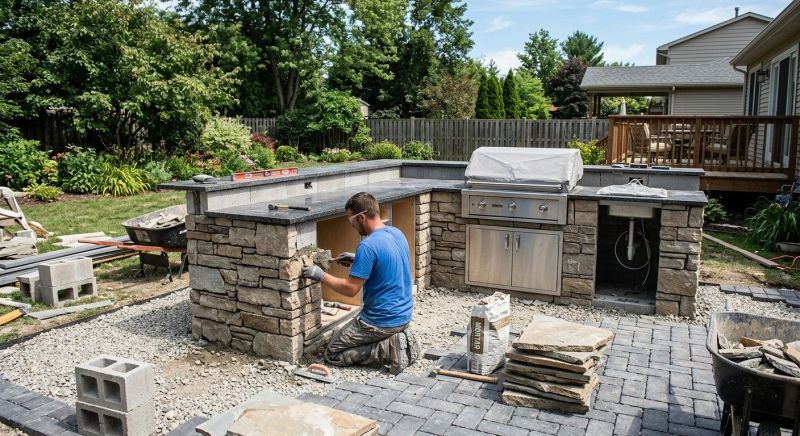 Outdoor Kitchen Renovation in North Charleston, SC